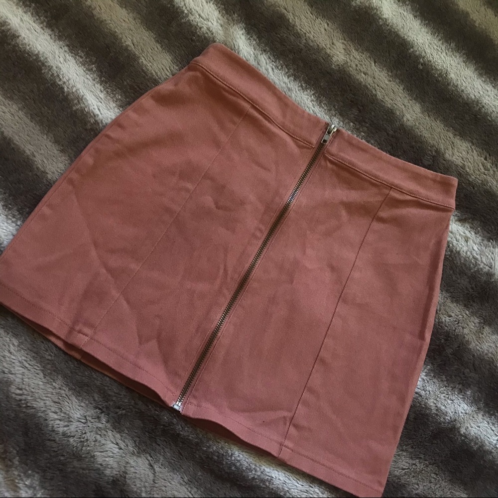 PINK DEMIN SKIRT💗